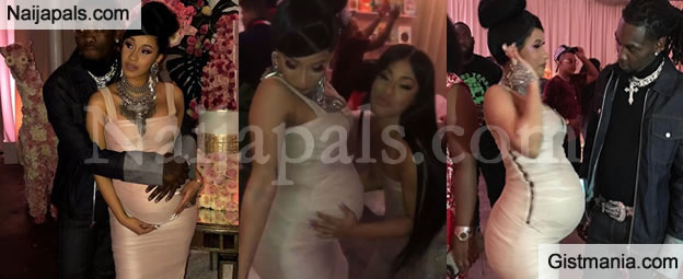 CARDI B CELEBRATES BABY SHOWER WITH FAMILY AND FRIENDS