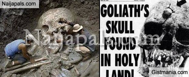 TRUE OR FALSE! Biblical Goliath Skull Found In A Tomb Near Jerusalem (PHOTOS)