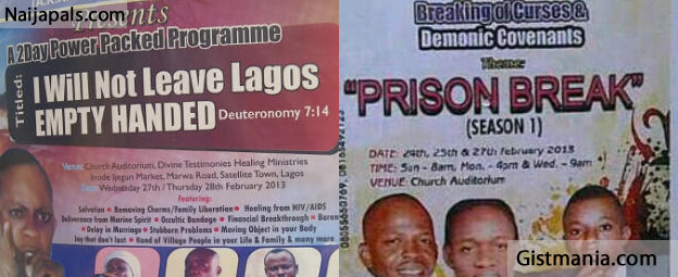 LMAO! [Photos] Funny Church Posters and Catch Phrases In Nigeria