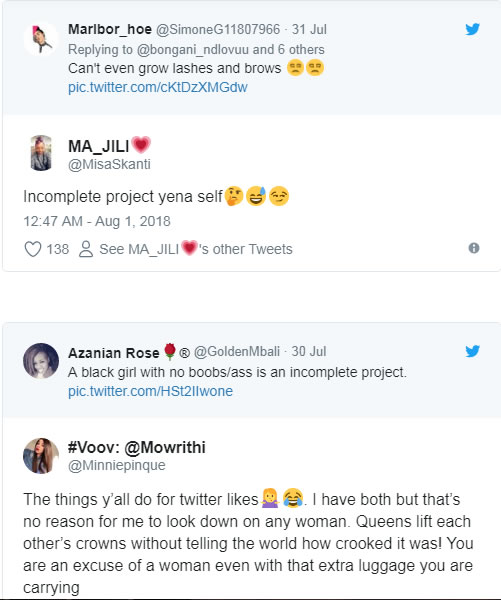 “Any Black Girl With No B00bs And A$$ Is An Incomplete Project” – Heavily Endowed Lady Says %Post Title