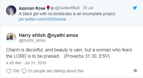 “Any Black Girl With No B00bs And A$$ Is An Incomplete Project” – Heavily Endowed Lady Says  %Post Title