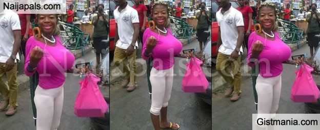 See This Lepacious Slim Girl With a Very Mighty Bosom that Got the