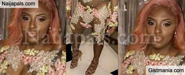 Super Endowed Lady Leaves Nothing To Imagination in This Very Transparent Birthday Outfit (Photos) %Post Title