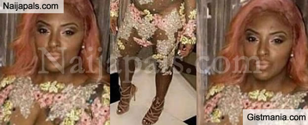 Super Endowed Lady Leaves Nothing To Imagination in This Very Transparent Birthday Outfit (Photos)  %Post Title