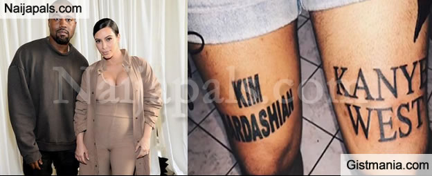 Die Hard Fan Gets Kim Kardashian And Kanye West Tattoos On His Legs Photos Gistmania